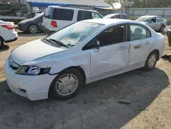 Honda salvage cars for sale: 2010 Honda Civic Hybrid