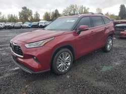 Salvage cars for sale at Portland, OR auction: 2023 Toyota Highlander L