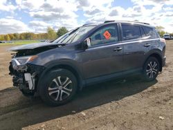 Salvage cars for sale at Columbia Station, OH auction: 2017 Toyota Rav4 LE