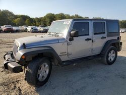 Jeep salvage cars for sale: 2013 Jeep Wrangler Unlimited Sport