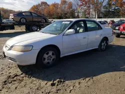 Honda Vehiculos salvage en venta: 2002 Honda Accord EX