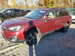 Subaru salvage cars for sale: 2019 Subaru Outback 2.5I Limited