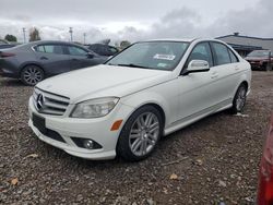 Mercedes-Benz salvage cars for sale: 2009 Mercedes-Benz C 300 4matic