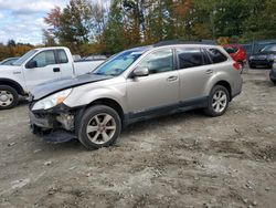 Salvage cars for sale at Candia, NH auction: 2014 Subaru Outback 2.5I Premium