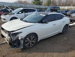 2017 Nissan Maxima 3.5S en venta en Davison, MI