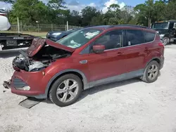 Salvage cars for sale from Copart Fort Pierce, FL: 2016 Ford Escape SE