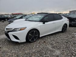 Salvage cars for sale at Cahokia Heights, IL auction: 2019 Toyota Camry XSE