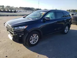 Salvage cars for sale at Dunn, NC auction: 2020 KIA Sorento L