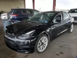 Carros de alquiler a la venta en subasta: 2022 Tesla Model 3