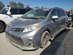 Salvage cars for sale at Spartanburg, SC auction: 2018 Toyota Sienna XLE