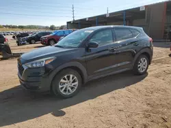 Salvage cars for sale at Colorado Springs, CO auction: 2019 Hyundai Tucson SE