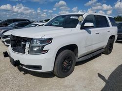 Salvage cars for sale at Arcadia, FL auction: 2015 Chevrolet Tahoe Police