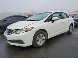 Honda salvage cars for sale: 2014 Honda Civic LX