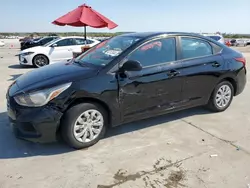 Hyundai Accent Vehiculos salvage en venta: 2020 Hyundai Accent SE