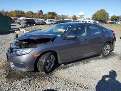 Honda salvage cars for sale: 2018 Honda Civic LX