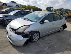 Salvage cars for sale at Windsor, NJ auction: 2007 Toyota Prius