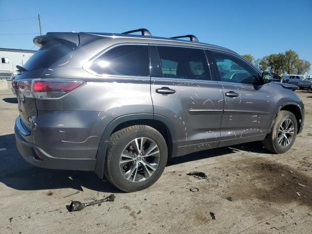 2016 Toyota Highlander XLE