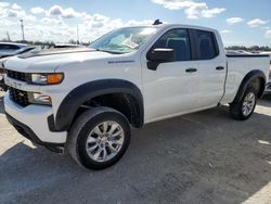 Carros salvage para piezas a la venta en subasta: 2021 Chevrolet Silverado C1500 Custom