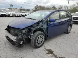 Toyota Prius salvage cars for sale: 2016 Toyota Prius V