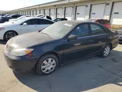 Toyota Camry le salvage cars for sale: 2003 Toyota Camry LE