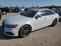 Salvage cars for sale at Indianapolis, IN auction: 2015 Audi A6 Premium Plus