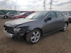 Salvage cars for sale at Elgin, IL auction: 2010 Acura TSX