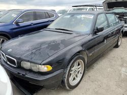 Salvage cars for sale at Arcadia, FL auction: 2001 BMW 740 IL