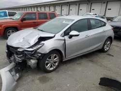 Chevrolet salvage cars for sale: 2019 Chevrolet Cruze LT