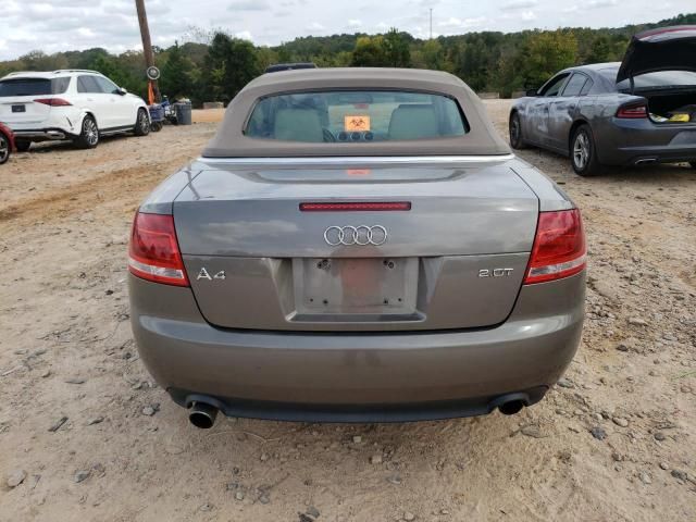 2007 Audi A4 2.0T Cabriolet