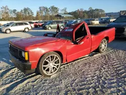 Salvage cars for sale at Spartanburg, SC auction: 1992 GMC Sonoma