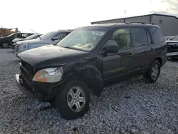 Salvage cars for sale at Wayland, MI auction: 2003 Honda Pilot EX