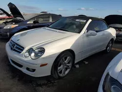 Mercedes-Benz clk-Class salvage cars for sale: 2007 Mercedes-Benz CLK 350