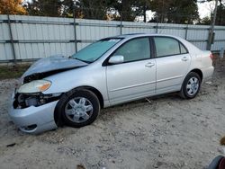 Salvage cars for sale at Hampton, VA auction: 2005 Toyota Corolla CE