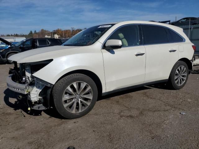 2016 Acura MDX Technology