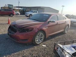 Salvage cars for sale from Copart Temple, TX: 2016 Ford Taurus Limited