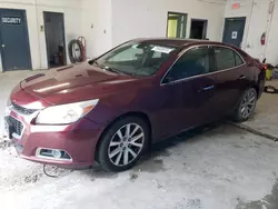 Salvage cars for sale from Copart Northfield, OH: 2015 Chevrolet Malibu LTZ