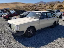 Salvage cars for sale at Reno, NV auction: 1987 Volvo 244 DL