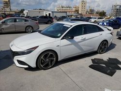 Salvage cars for sale at New Orleans, LA auction: 2021 Hyundai Elantra N Line