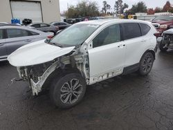 Salvage cars for sale at Woodburn, OR auction: 2021 Honda CR-V EXL