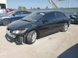 Salvage cars for sale at Kansas City, KS auction: 2008 Honda Civic EX