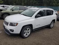 Jeep salvage cars for sale: 2017 Jeep Compass Sport