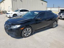 Salvage cars for sale at Haslet, TX auction: 2017 Honda Civic LX