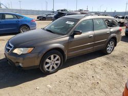 Salvage cars for sale at Greenwood, NE auction: 2008 Subaru Outback 2.5I Limited