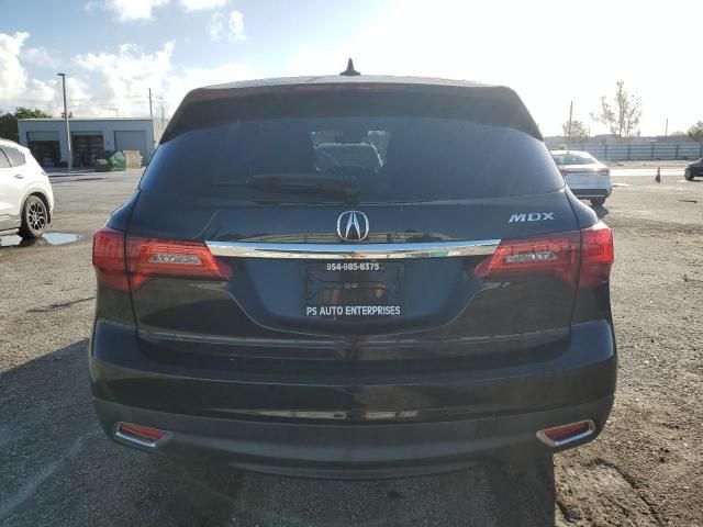 2016 Acura MDX Technology