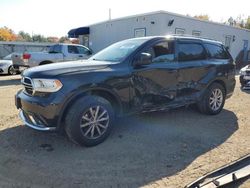 Salvage cars for sale from Copart Lyman, ME: 2016 Dodge Durango SXT