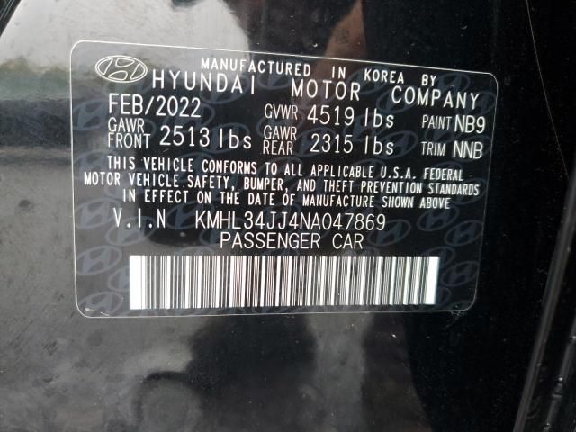 2022 Hyundai Sonata Hybrid