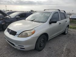 Salvage cars for sale at Riverview, FL auction: 2003 Toyota Corolla Matrix XR