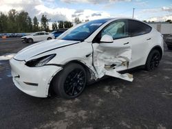 Salvage cars for sale at Portland, OR auction: 2021 Tesla Model Y