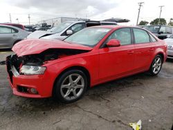 Salvage cars for sale at Chicago Heights, IL auction: 2009 Audi A4 2.0T Quattro