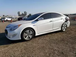 Salvage cars for sale at San Diego, CA auction: 2015 Hyundai Sonata Hybrid